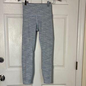 Lululemon Wunder Under High Rise Tight Blue 25in leggings size 6